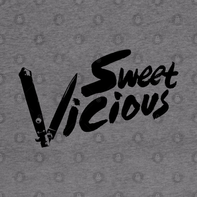 SWEET/VICIOUS: Tag (black) by cabinboy100